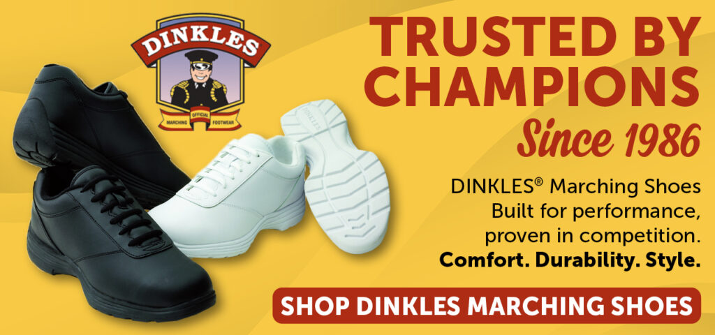 Dinkles Marching Shoes Banner
