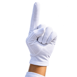 Game Day White Out Gloves — Group Packages